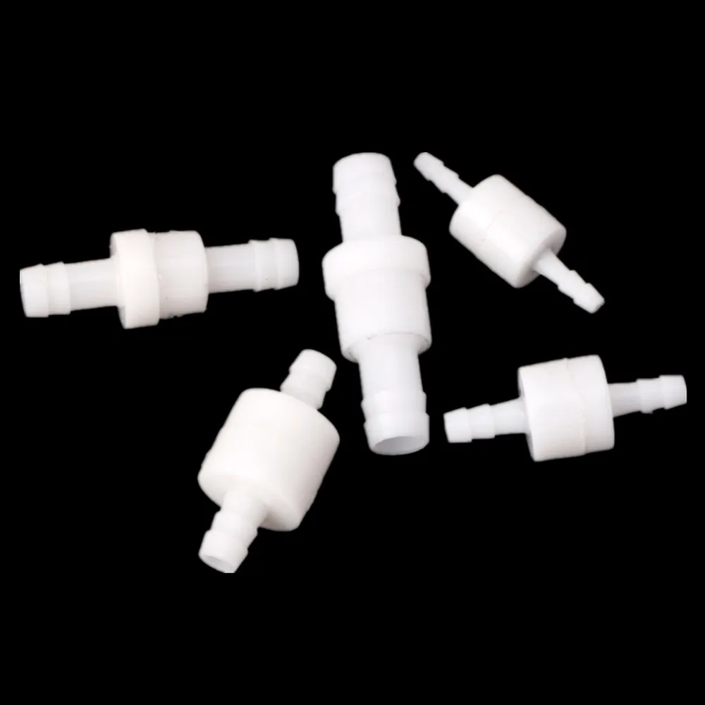 Plastic One-Way Non-Return Water Inline Fluids Check Valves for Fuel Gas Liquid