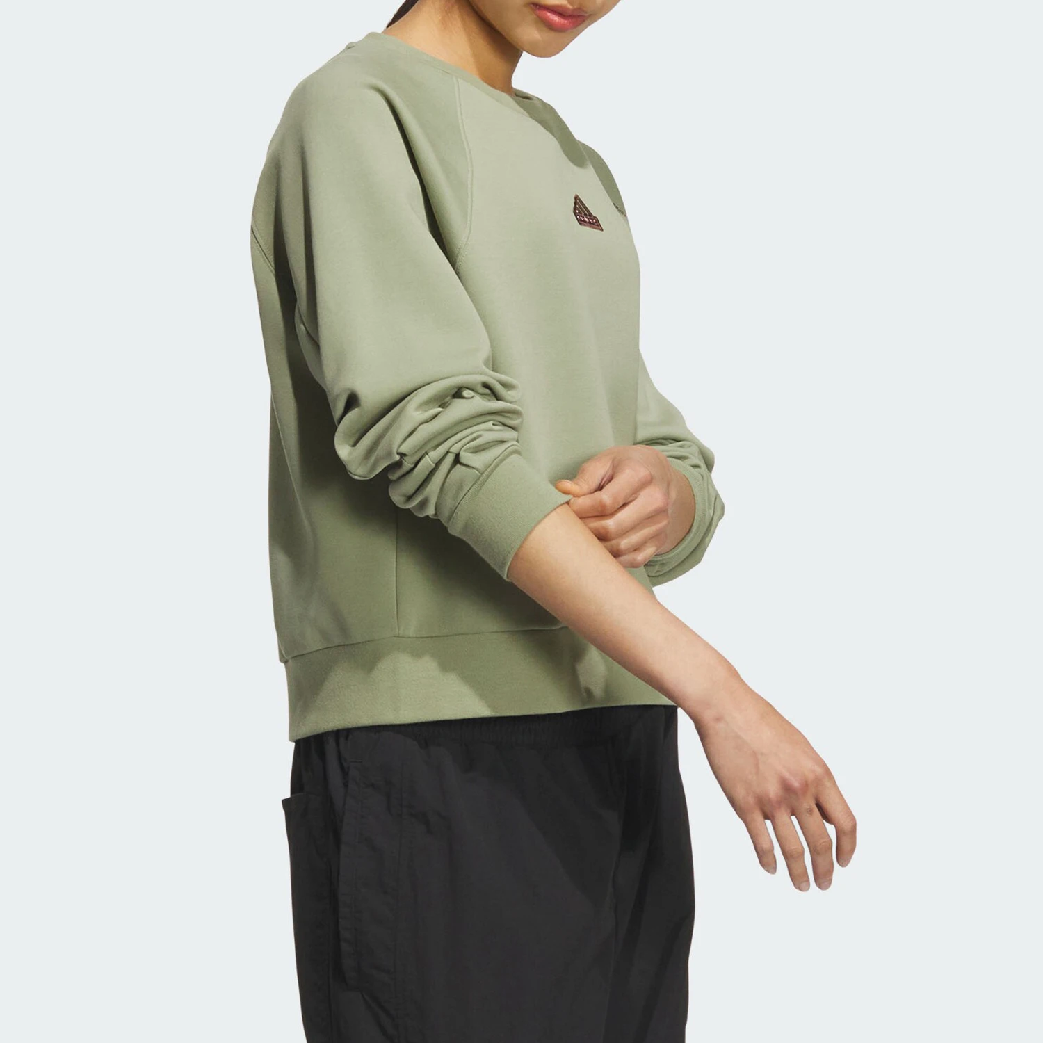 Adidas genuine TECH CREW women's simple casual sweatshirt JJ1573