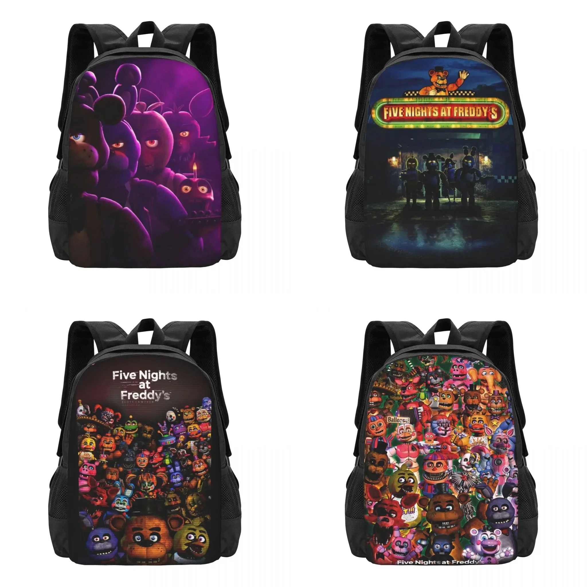 

Game Five Night Freddy FNAF Travel Laptop Backpack, Business College School Computer Bag Gift for Men & Women