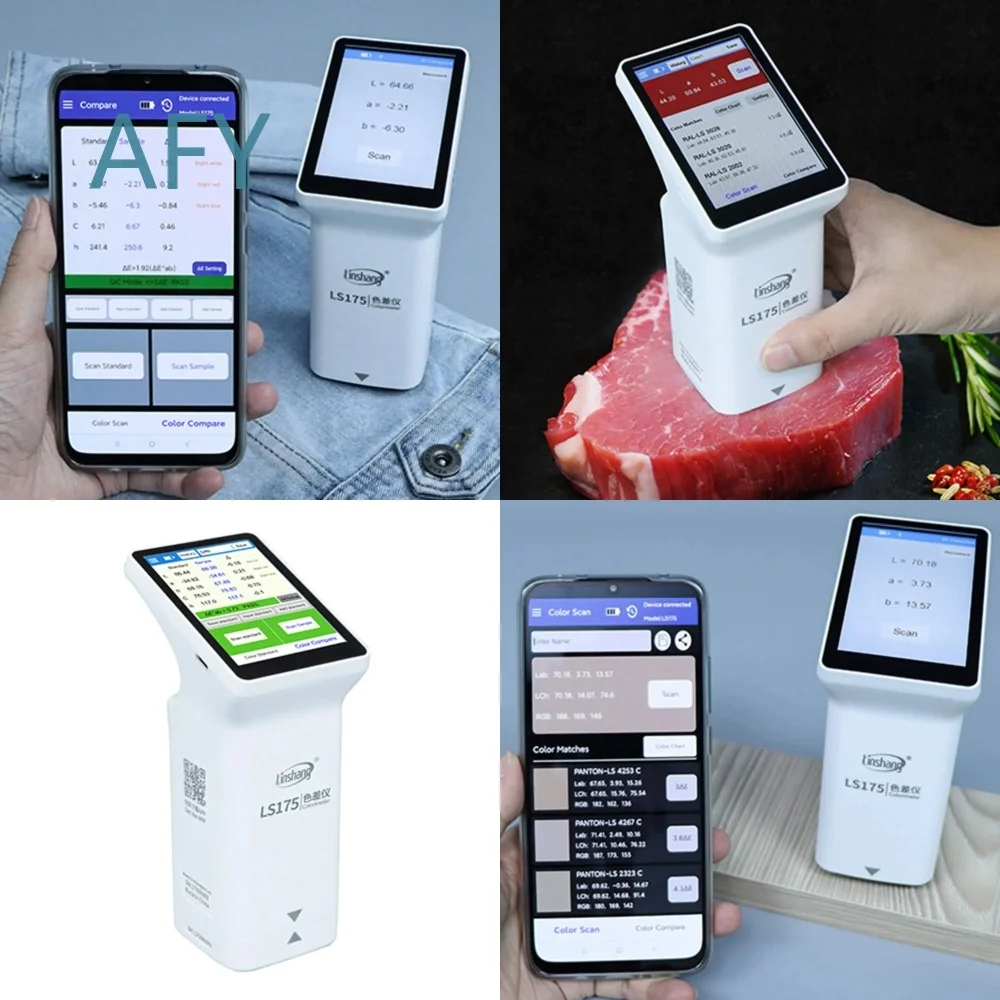 LS175 45 0 for Colorimeter with 20mm Aperture 3.5 Inch Touch Screen Illumination Geometry Measurement Device for Lab Testing
