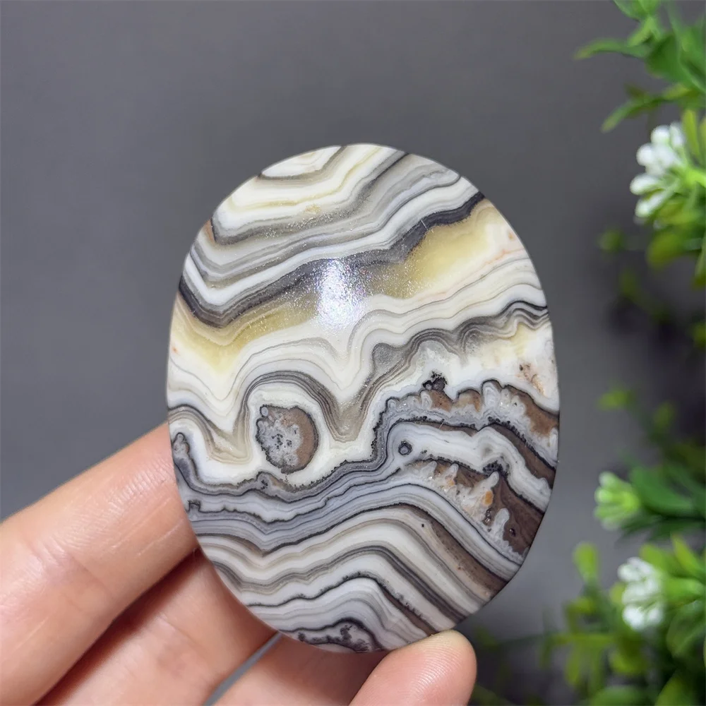 Натуральный кварц в полоску, кальцит, пальма, игра, рунический узор, Рейки, медитация, исцеление, колдовство, энергетический массаж, украшение для дома, подарок