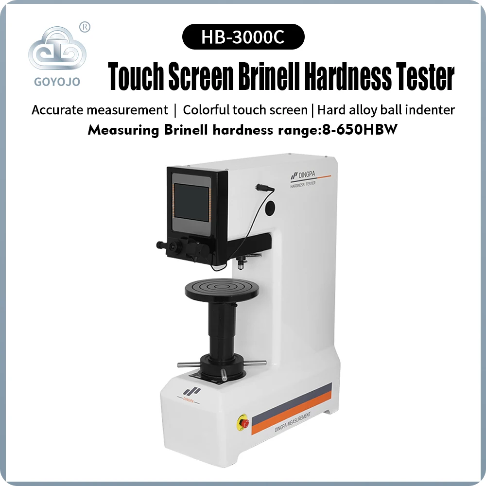 

Touch Screen Brinell Hardness Tester Digital HB-3000C Electronic