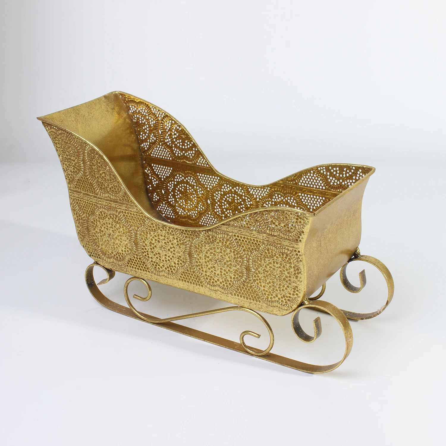

Sledge Sleigh Christmas Supplies Gifts Container Indoor Decoration Christmas decorations Holiday Décor Storage New Year Gift Par