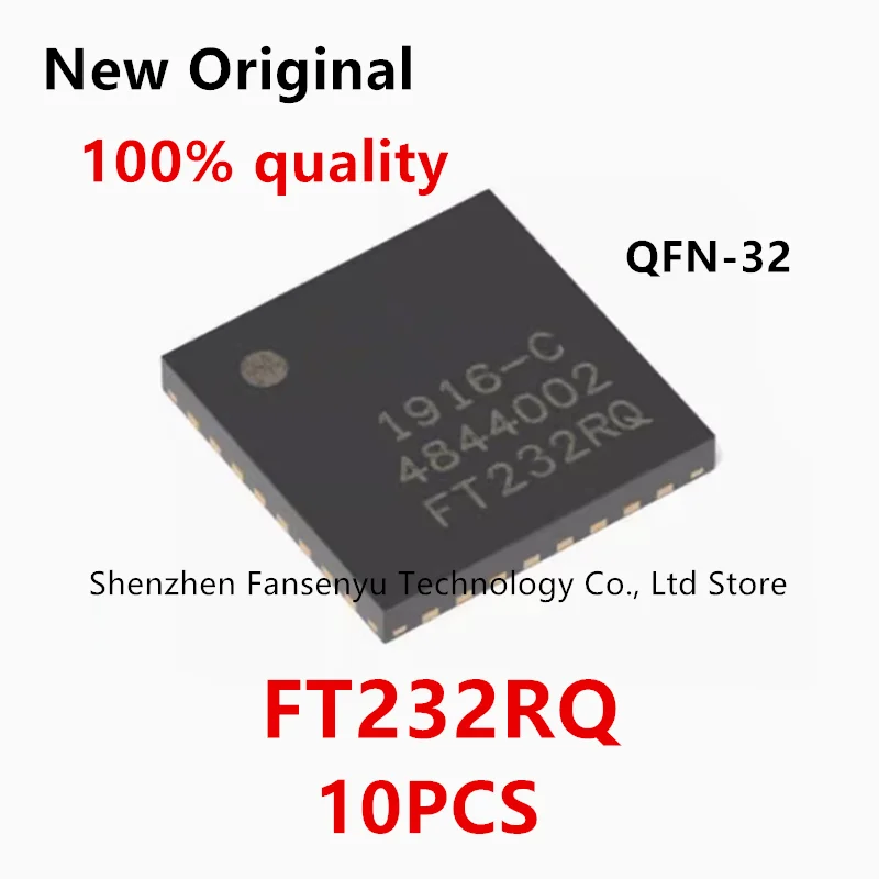 

(10piece)100% New FT232RQ QFN-32 Chipset