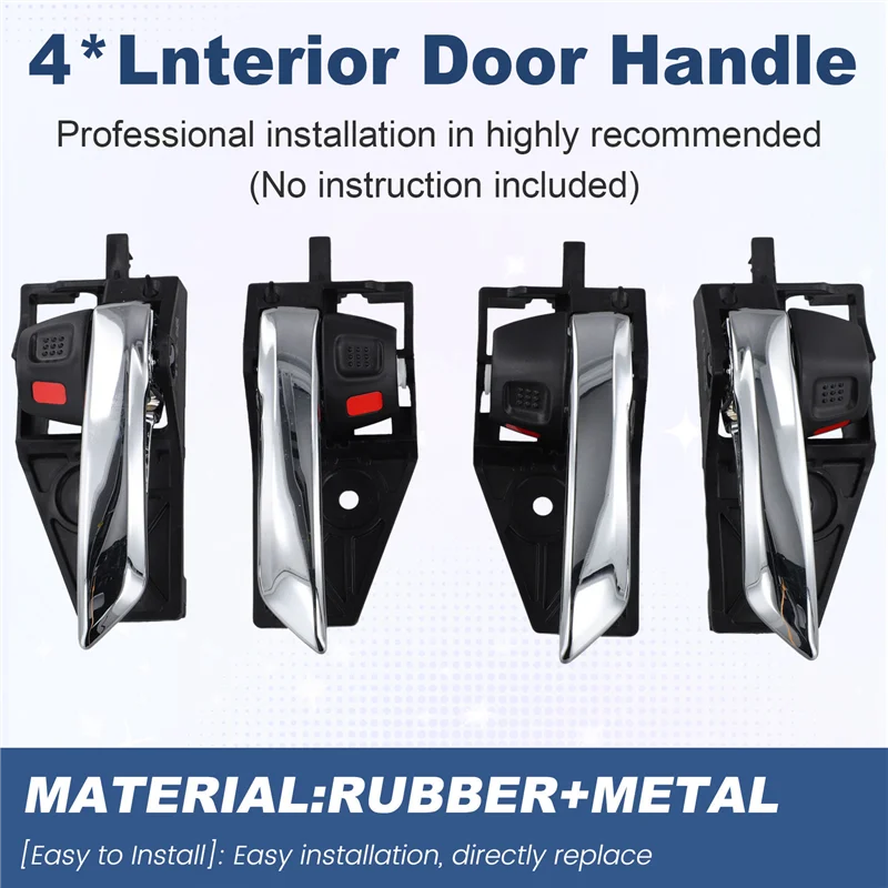 NEW-4 قطعة لسوزوكي فيتارا SX4 S-Cross مقبض الباب الداخلي للسيارة 83130-61M10 83110-61M10 #2