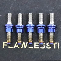 Perno de titanio para tubo de escape, M8, M10, Gr5