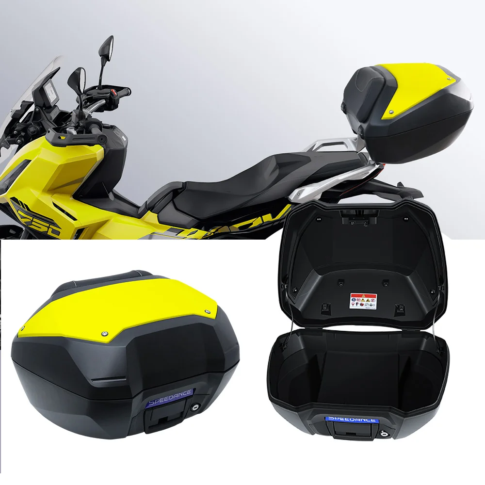 Speedance Secure Lockable Motorcycle Box for Honda XADV750 2022-2026, Rear Luggage Top Koffer, Wear-resistant Top Case