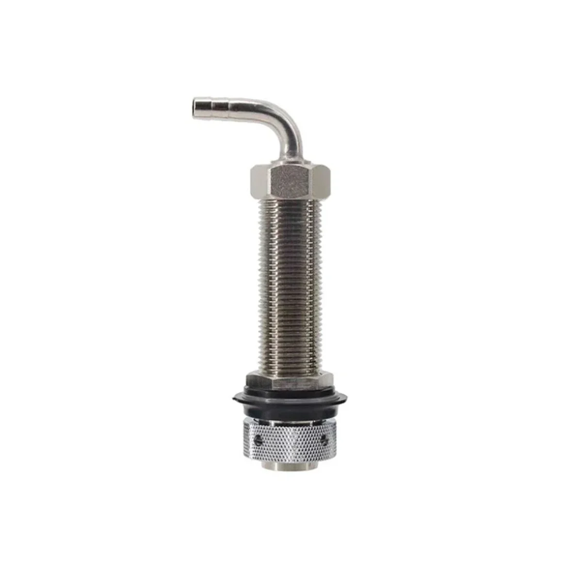 1pc Beer Faucet Shank Elbow 55/75/100/130MM Stainless Steel Beer Faucet Shank Elbow Homebrew DIY Household Parts