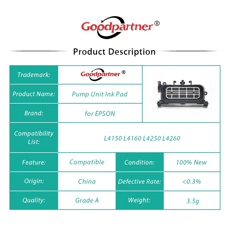 10X محطة السد غطاء علوي رأس الطباعة لإبسون L4150 L4160 L4250 L4260 L4100 L4151 L4153 L4156 L4158 L4163 L4165 L4166 L4167