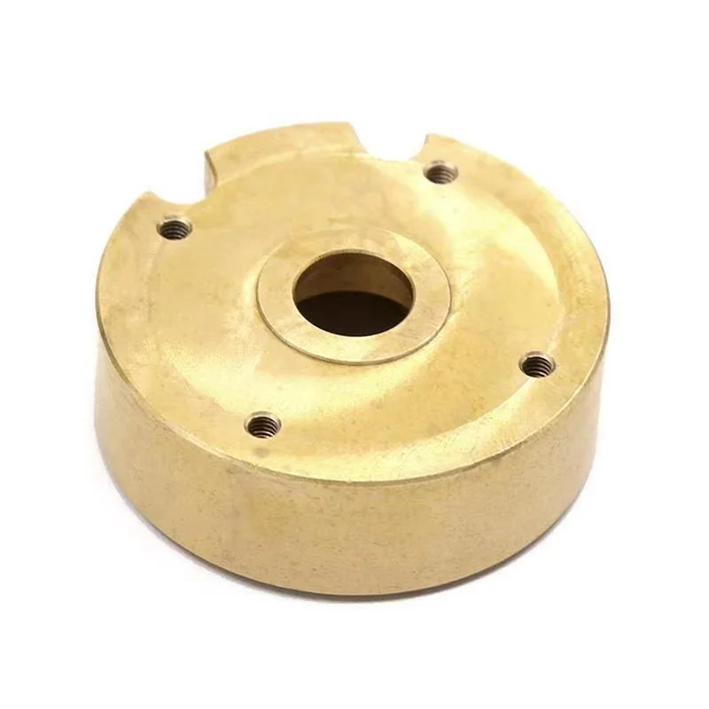 

A48U 1/10 гусеничный латунный чехол для шестерни, противовес для Traxxas TRX4 TRX6 8251, обновления, запасные части для автомобиля с дистанционным управлением, доступ