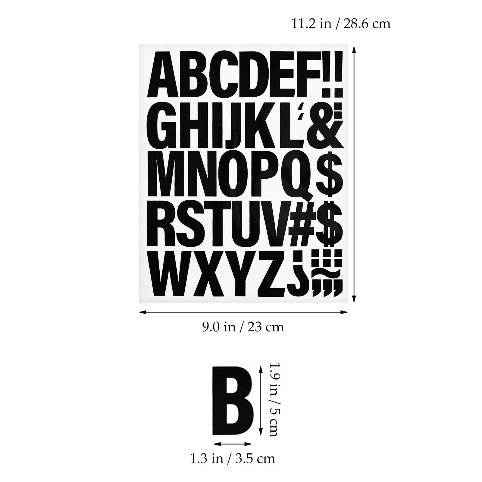 10Sheets Iron on Letters Vinyl Heat Transfer Alphabet Stickers for Fabric Clothing T Shirts Accessories DIY Craft Appliques - view 3