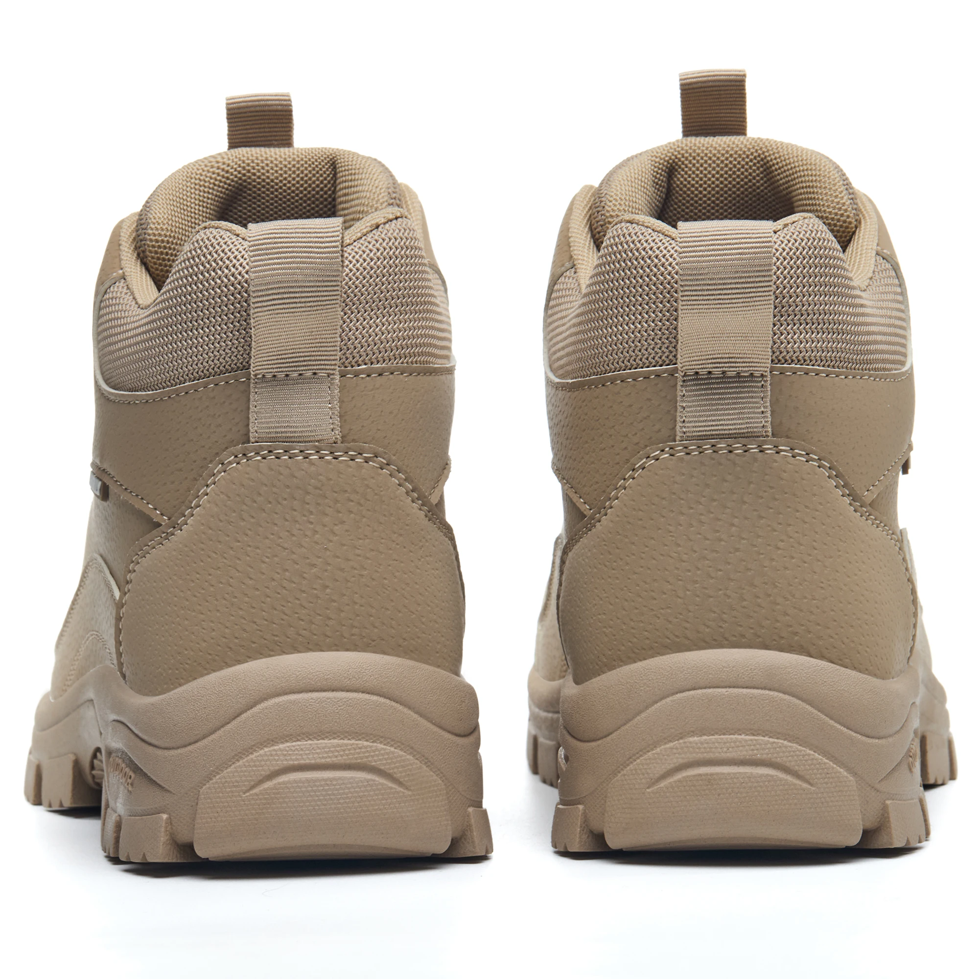 أحذية عمل آمنة للرجال بمقدمة فولاذية ومقاومة للسحق ومضادة للثقب كيفلر ومضادة للانزلاق ومقاومة للاهتراء وإبزيم عصري