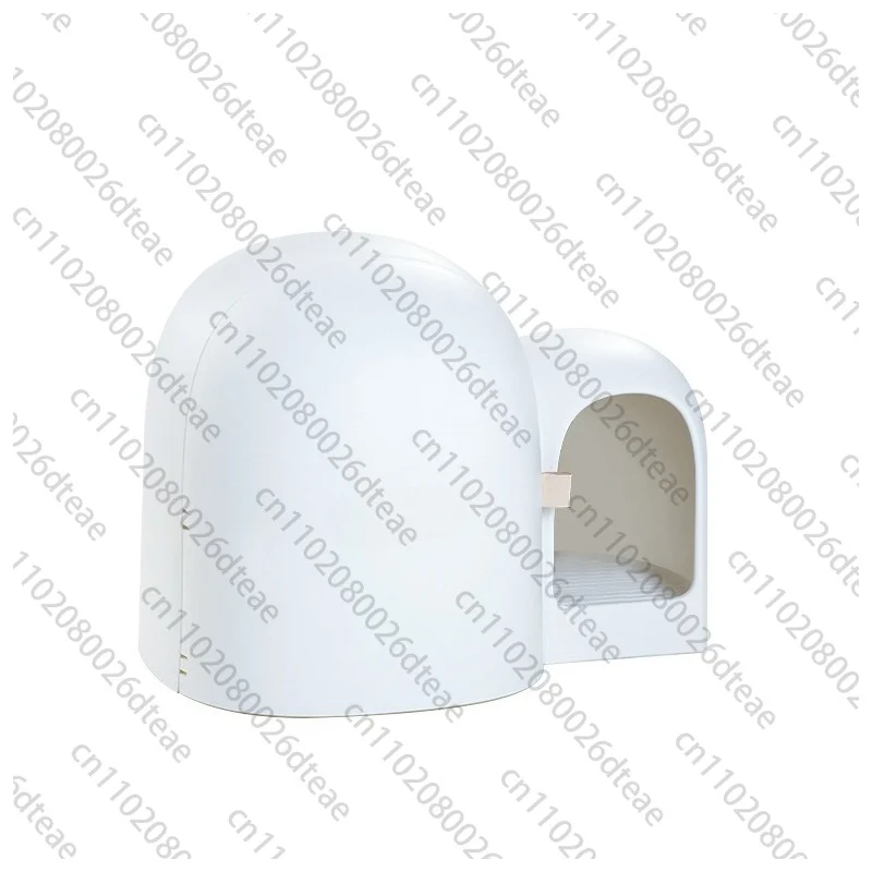 Fully Enclosed Extra Large Cat Litter Box Anti-odor Cat Toilet Simple Style Cat Litter Box Pet Supplies Eco-friendly Material