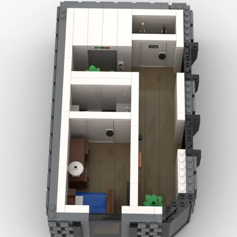 3500 قطعة من مكعبات البناء المعيارية القابلة للتخصيص بتصميم إبداعي على شكل شارع مدينة وفندق، لعبة تعليمية للتعلم الذاتي، هدية عيد ميلاد