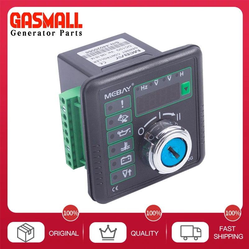 

Multi-function DC10G Genset ControllerEngine Manual Start-Stop ControllerCE Approval