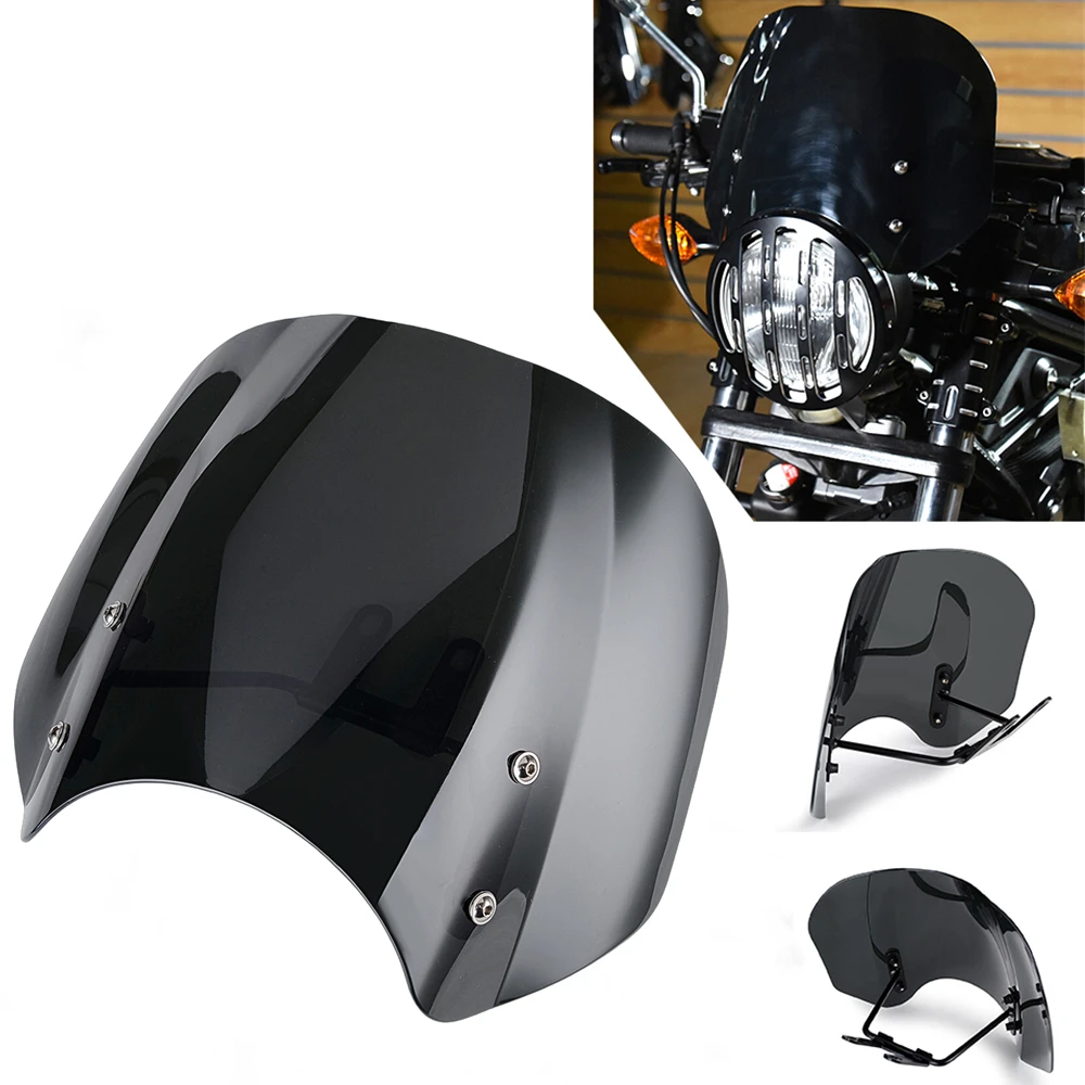 

CMX300 CMX500 Sport Touring Windshield Windscreen For Honda Rebel CMX 300 500 2017-2024 Motorcycle Wind Deflector Shield Screen