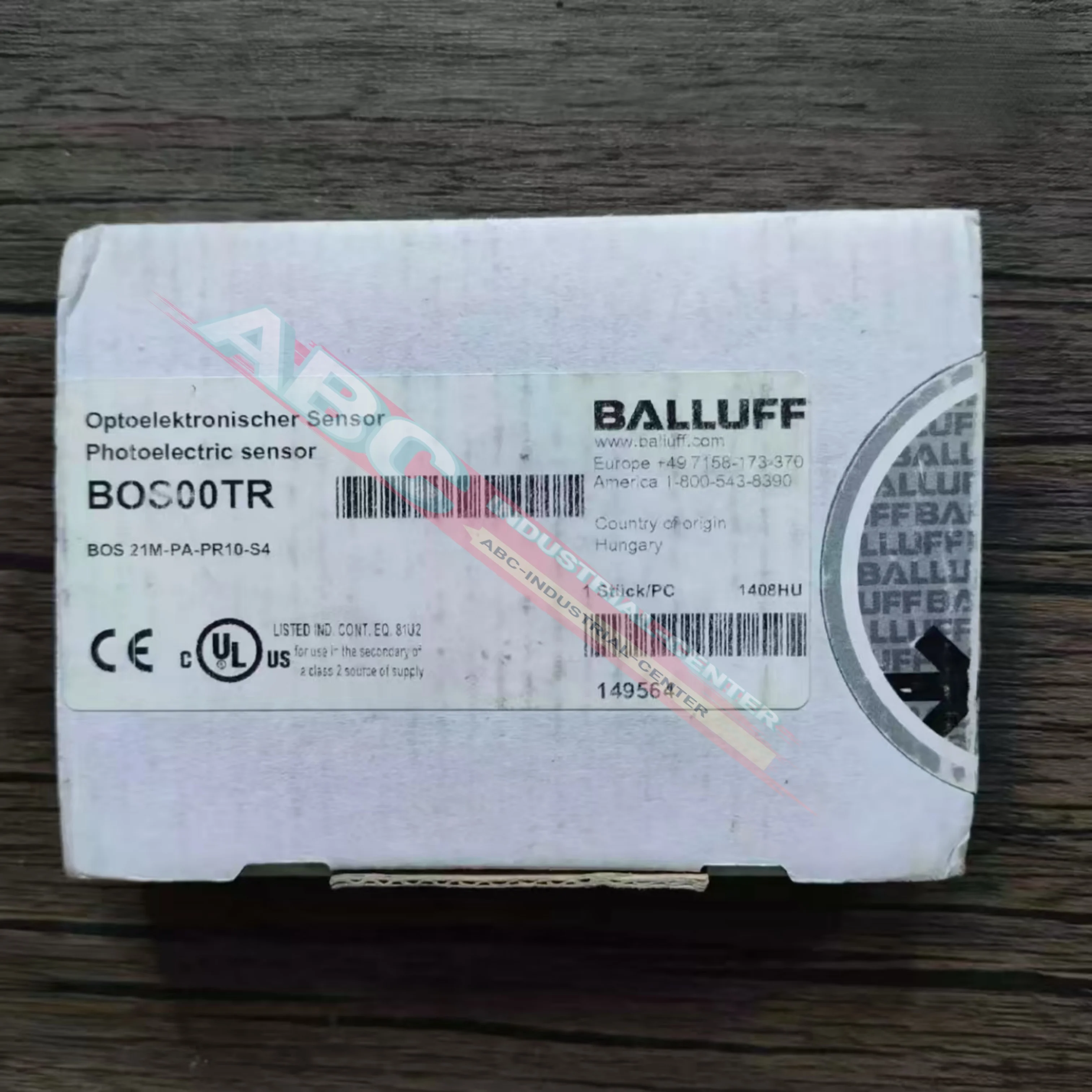 

BOS00TR BOS21M-PA-PR10-S4 новый в коробке Датчик