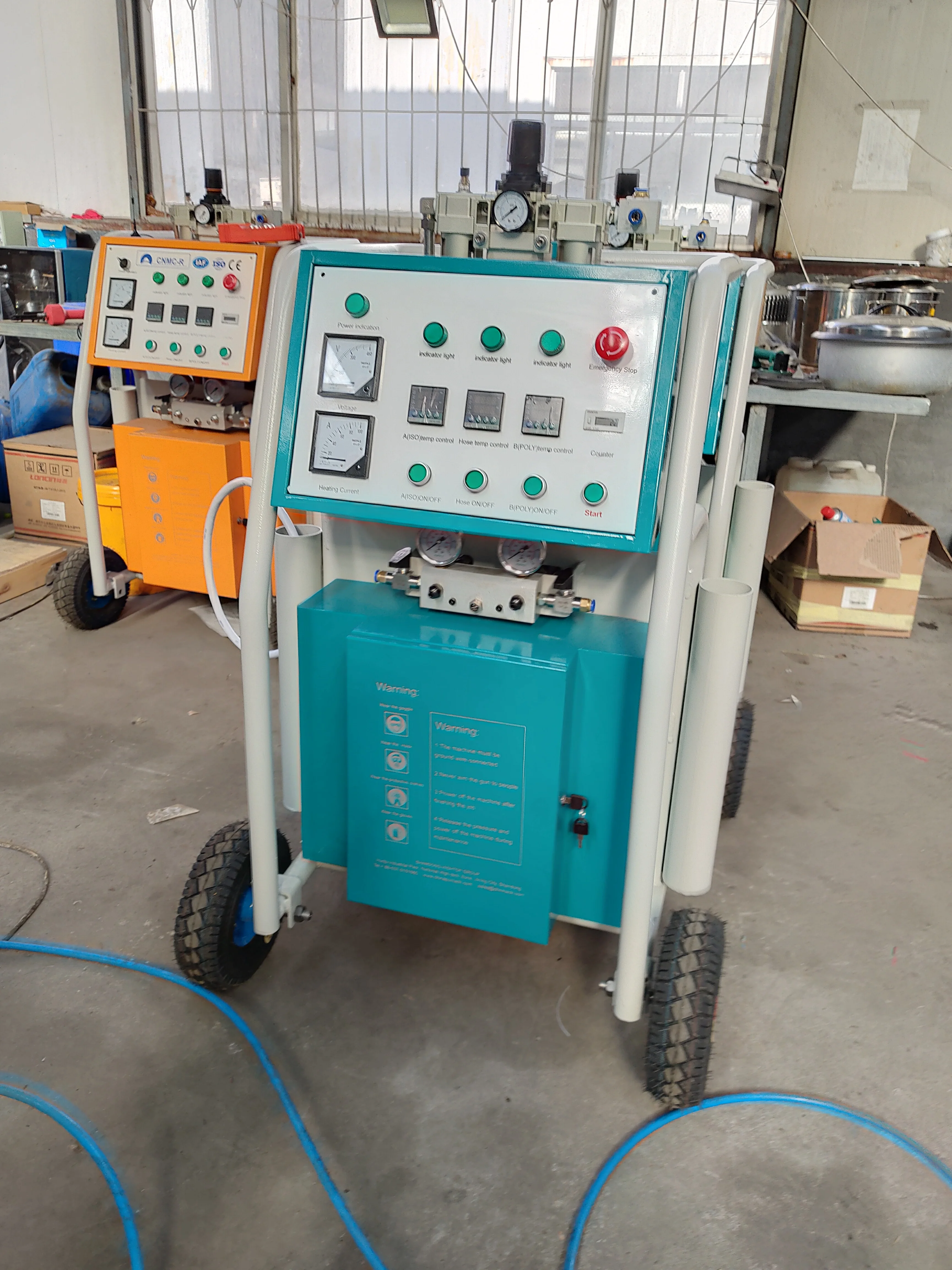 

New PU Poyurethane Foam Injection Spray Machine For Construction Manufacturing Plant