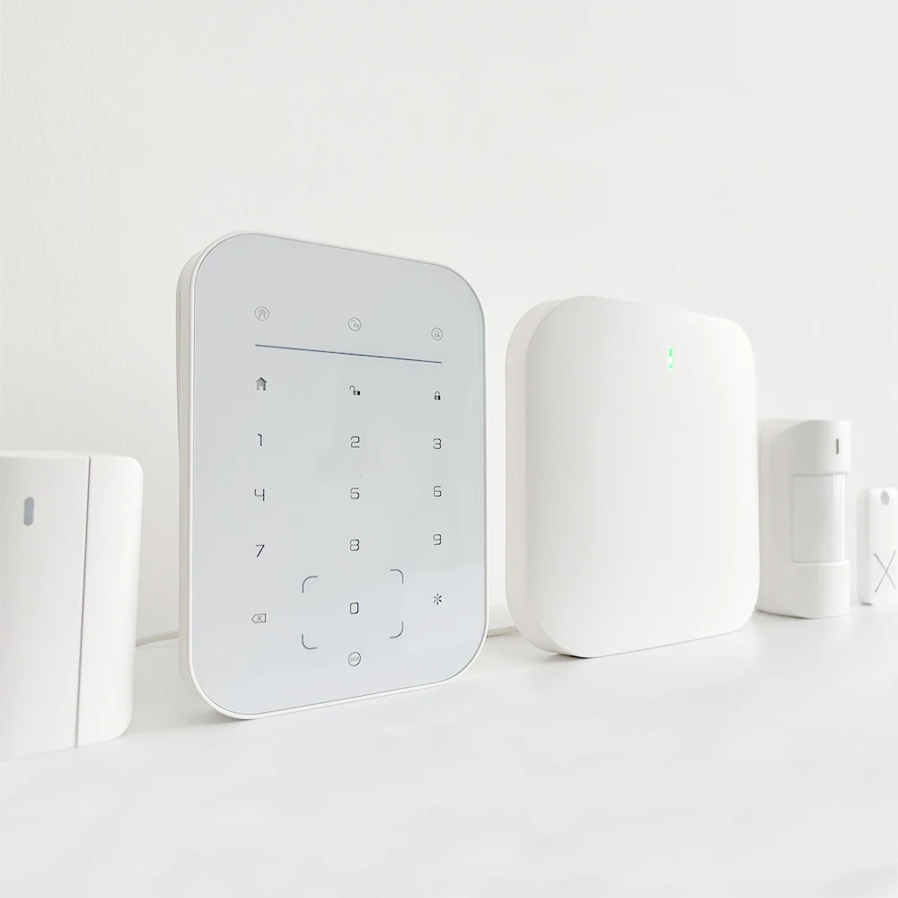 Wireless and Wired Bus RS485 Zones Burglar Wired Alarm Security System SIA DC-09 FSK433/868 Dual Communication