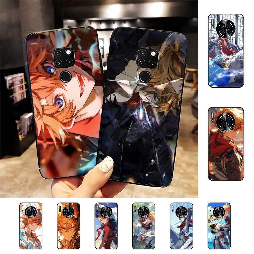 Tartaglia Childe Genshin Impact Phone Case For Huawei Mate 10 20 30 40 50 lite pro Nova 3 3i 5 6 SE 7 pro 7SE