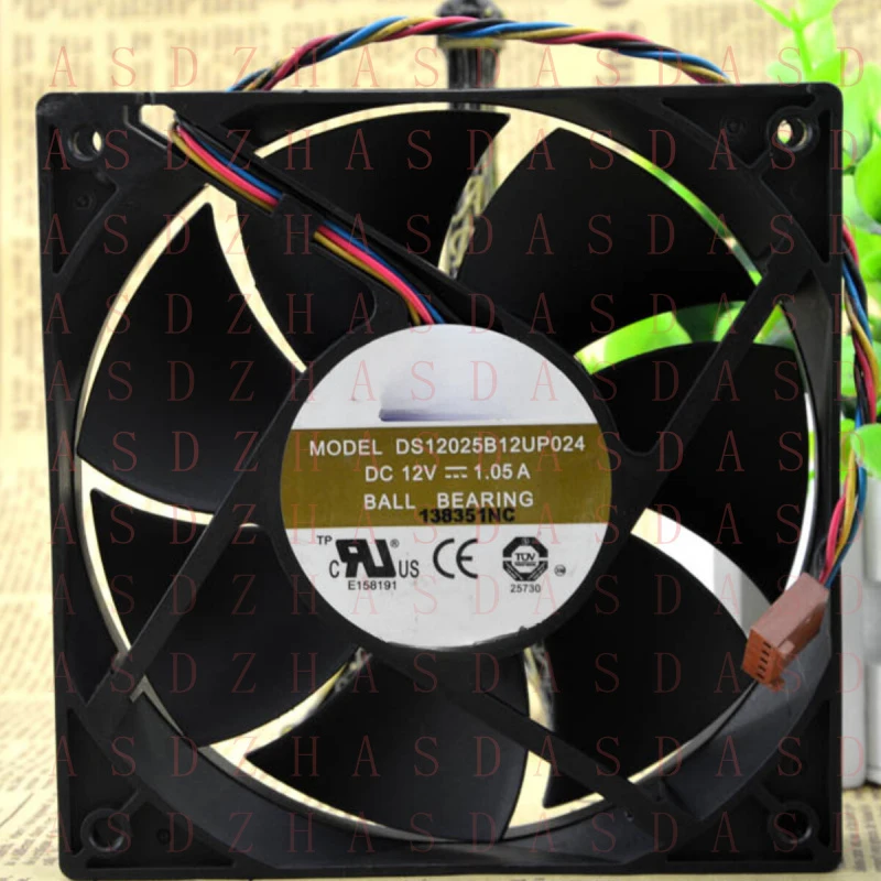 

Z for AVC DS12025B12UP024 12V 1.05A 12cm 4-wire PWM Speed Regulation Cooling Fan