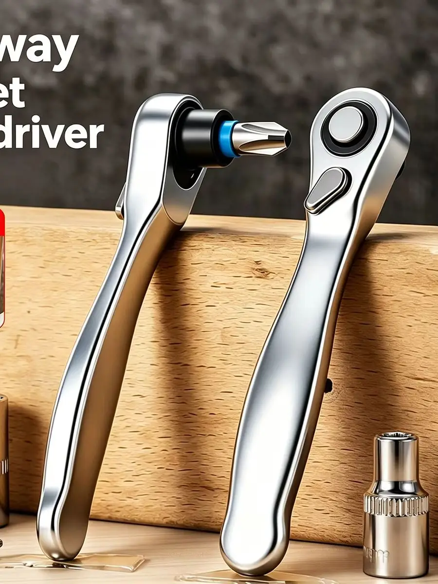 AliExpress NIUXIANG Mini Ratchet Wrench 1/4 Drive 72 Teeth Chrome Vanadium Steel Socket Bit Holder for Auto Motorcycle Bicycle Repair Hand Tools