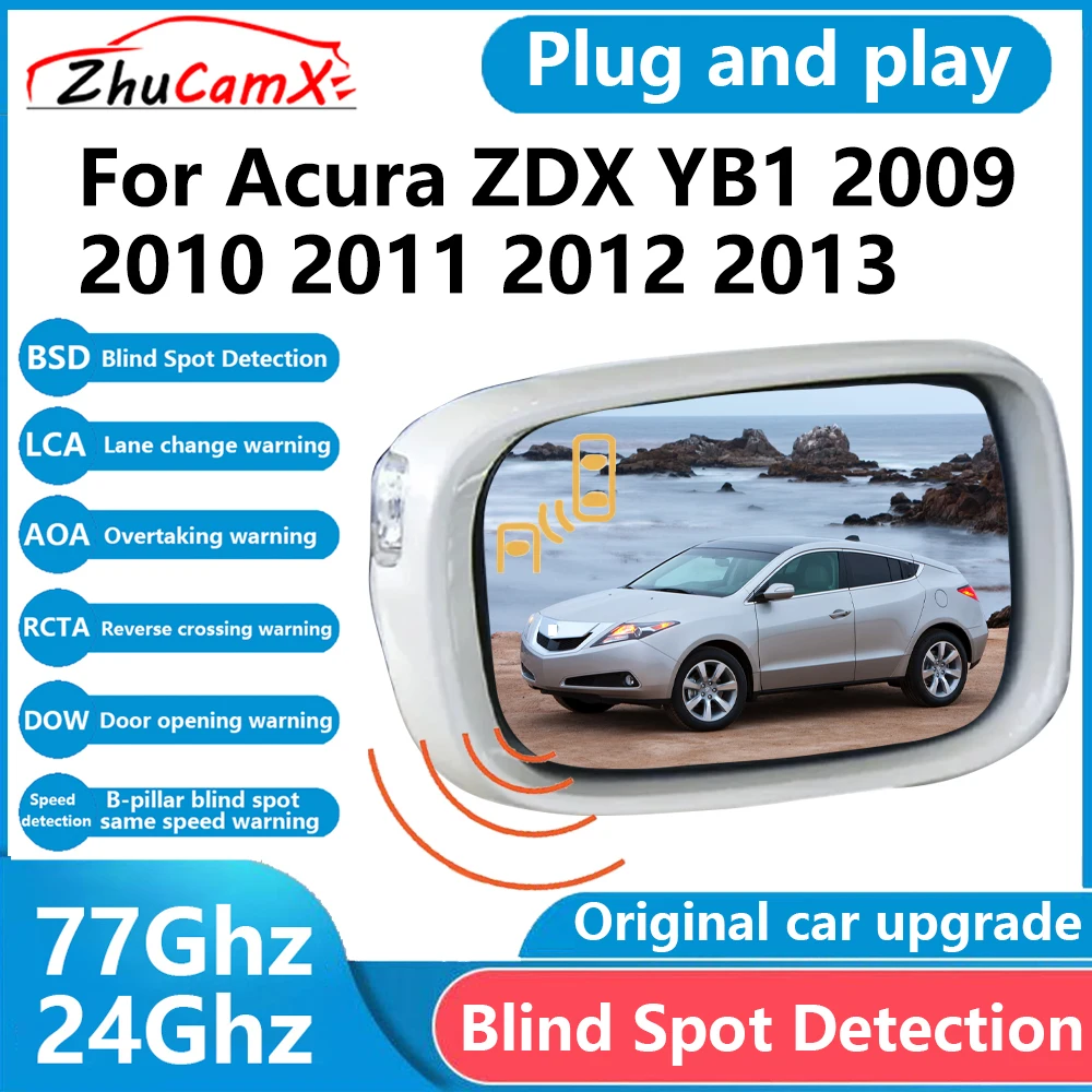 for Acura ZDX YB1 2009 2010 2011 2012 2013 BSD Blind Spot Detection Sensor Radar Driving Warning Assistance System Plug and Play