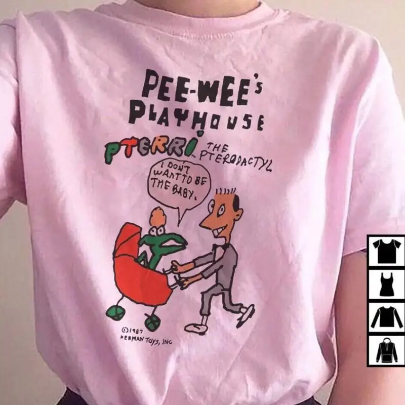 Funny Paul Reubens Peewee Herman T Shirt 1980S Tv S To 5Xl