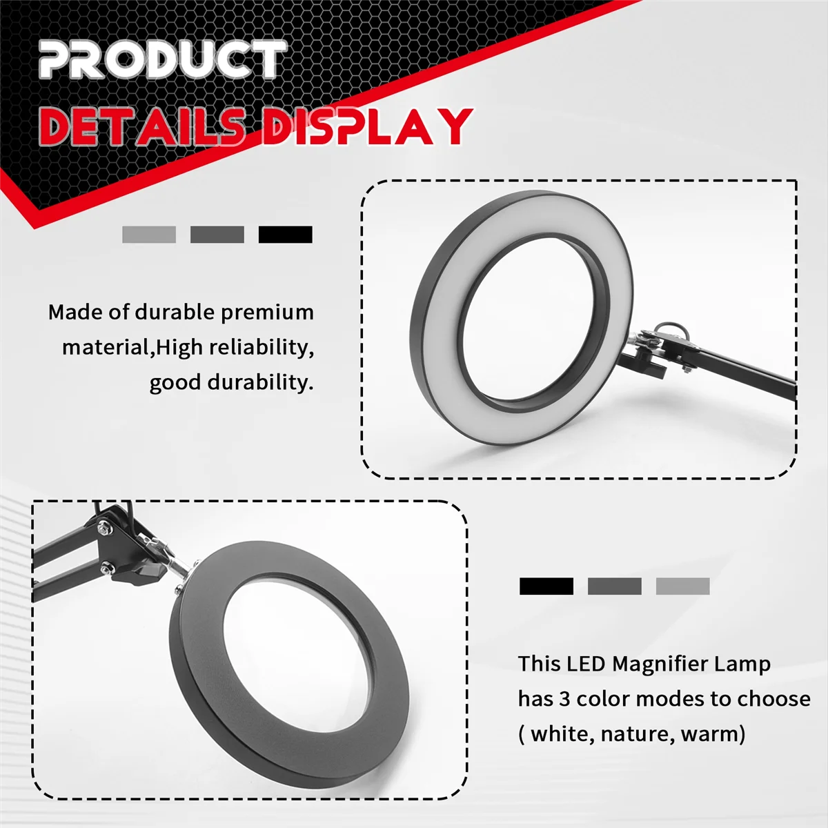 【happyh】-loupe-10x-avec-lumiere-et-pince-3-modes-de-couleur-10-luminosite-lampe-de-bureau-grossissante-reglable-pour-la-lecture-artisanale