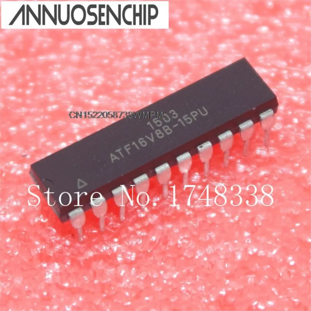 10pcs New and Original ATF16V8B ATF16V8B-PU ATF16V8B 15PU DIP-20 ATF16V8B-15PU