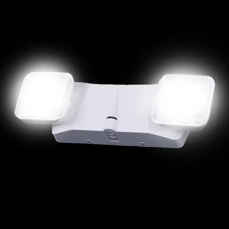Best-selling wall-mounted dual-head emergency light LED emergency light, suitable for both indoor and outdoor use