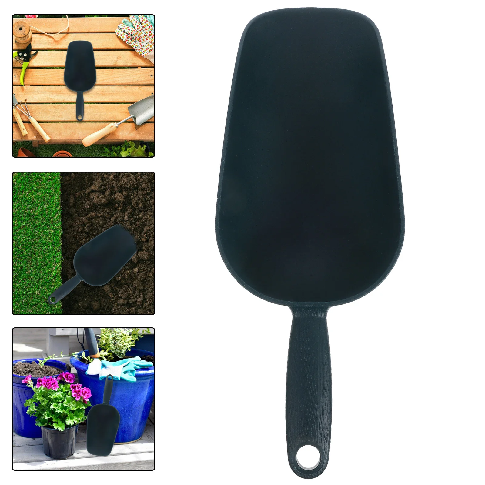 

Small Plastic Gardening Shovel Ergonomic ABS Material Garden Trowel Soil Digging Planting Tool for Gardeners Outdoor Activities