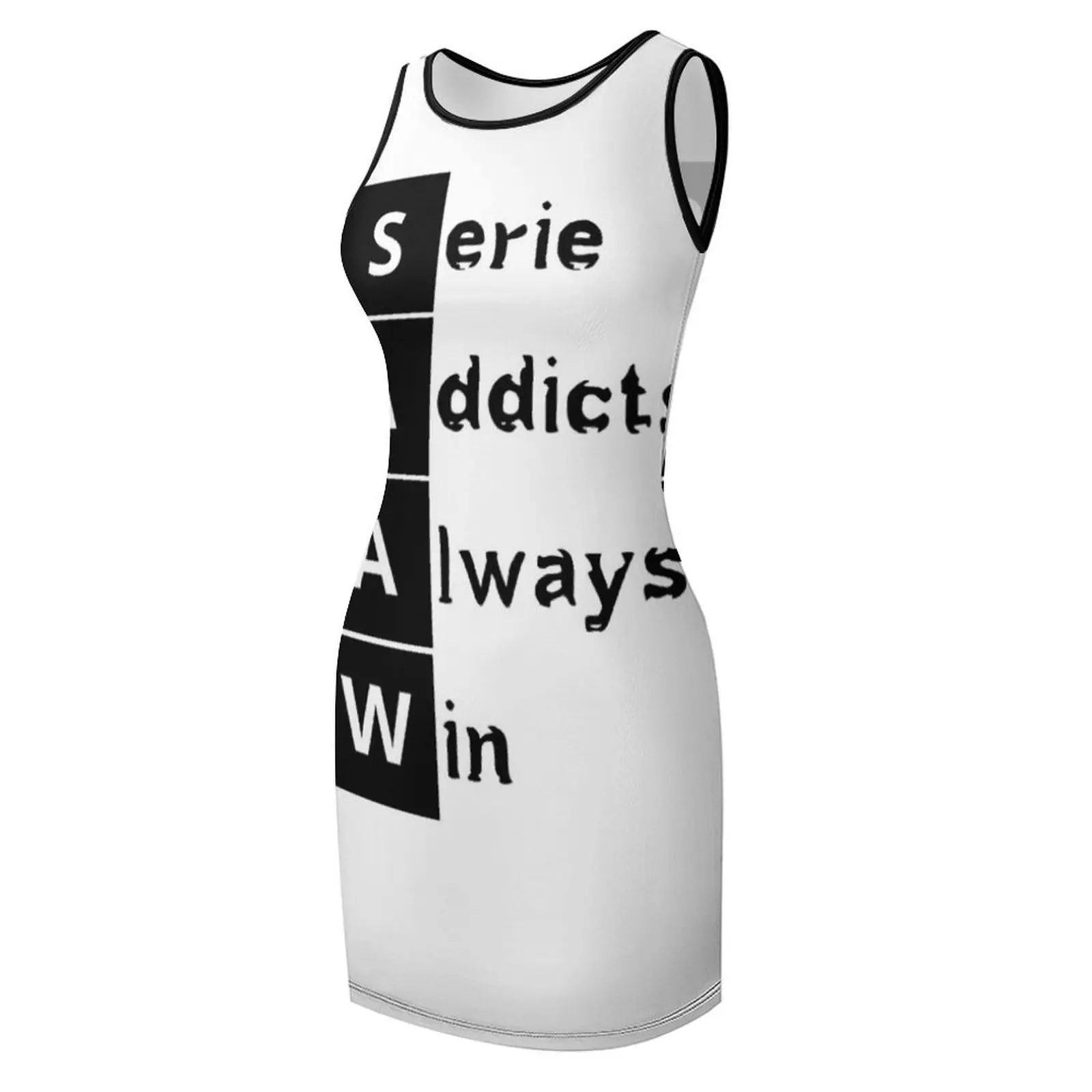 ผู้ที่หลงใหลในซีรีส์ชนะเสมอ ชุดเดรสแขนกุด ชุดราตรีผู้หญิง ชุดเดรสฤดูร้อนสำหรับผู้หญิง ชุดเดรสสำหรับงานพรอมสำหรับผู้หญิง