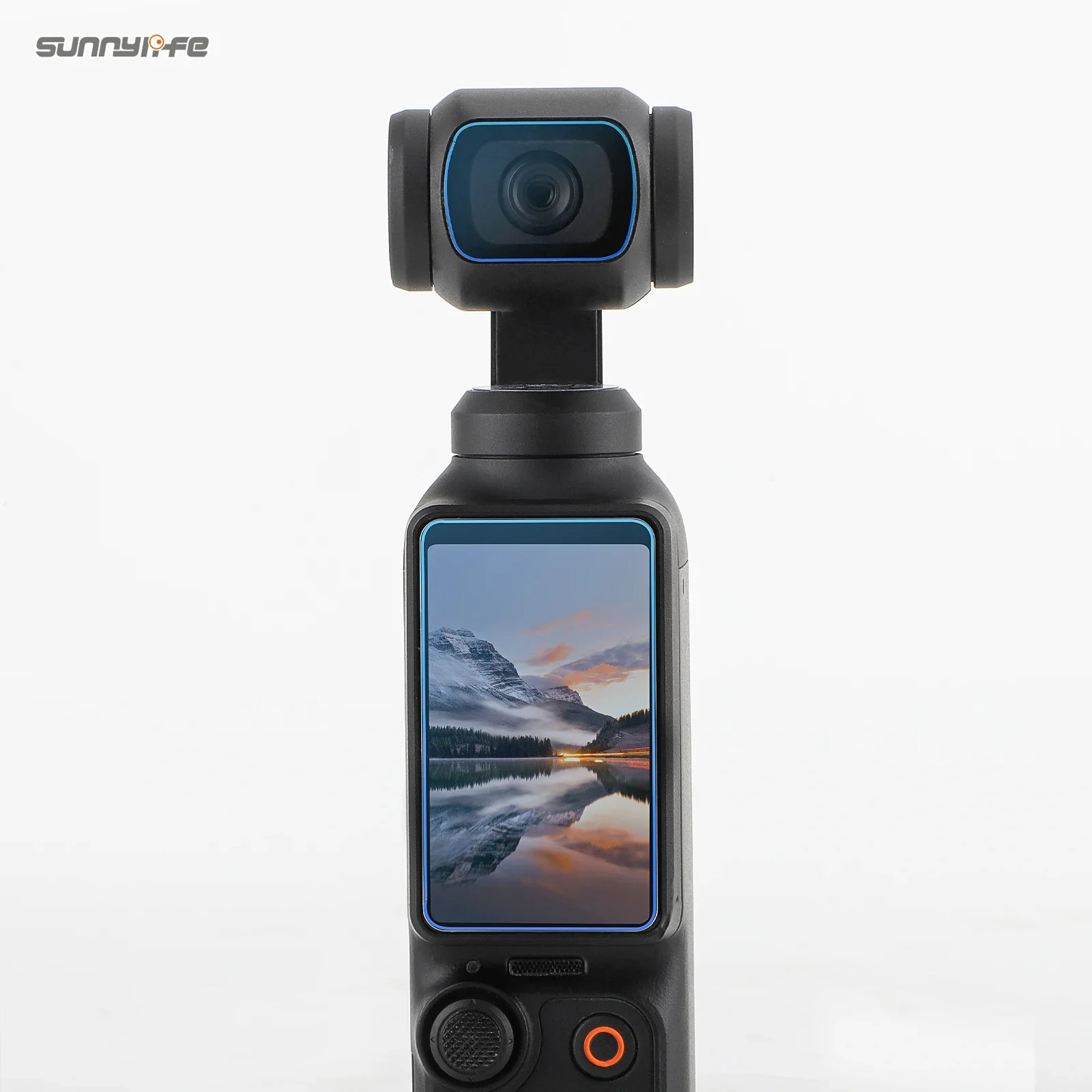 DJI OSMO 포켓 3 용 강화 유리 스크린 렌즈 보호 필름 세트, 고화질 방폭 액세서리