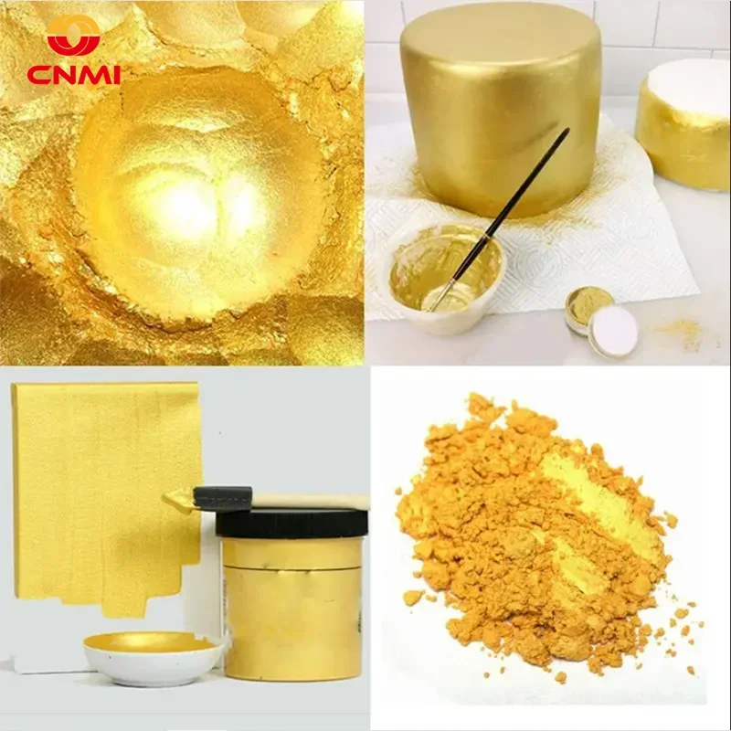 

30g Satin Gold Mica Mineral Handmade Soap Colorful Pearlescent Powder Pigment Mica Nail Glitter Pearl Powder Epoxy Resin Pigment