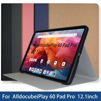 Funda For  Alldocube iplay 60 Pad Pro 2024 Tablet 12.1'' Tablet PC Slim Flip Book Cover Case with Soft TPU Back Shell