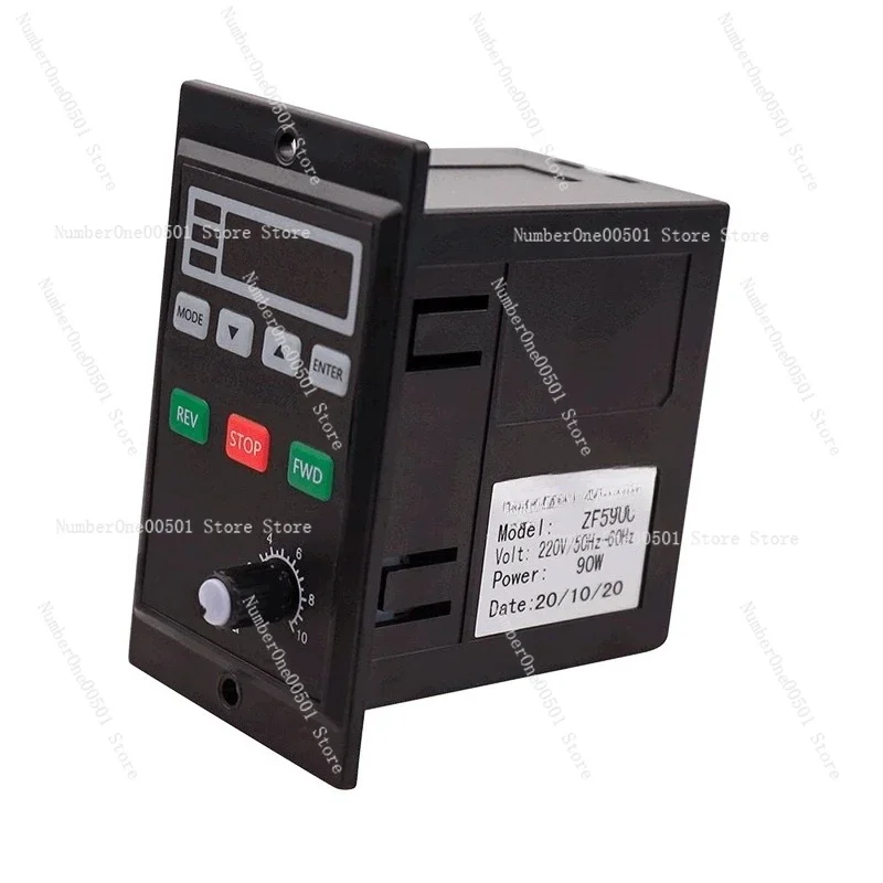 ZF Series Micro AC Gear Motor Drive Digital Display Intelligent Speed Controller Mini Motor Governor -095