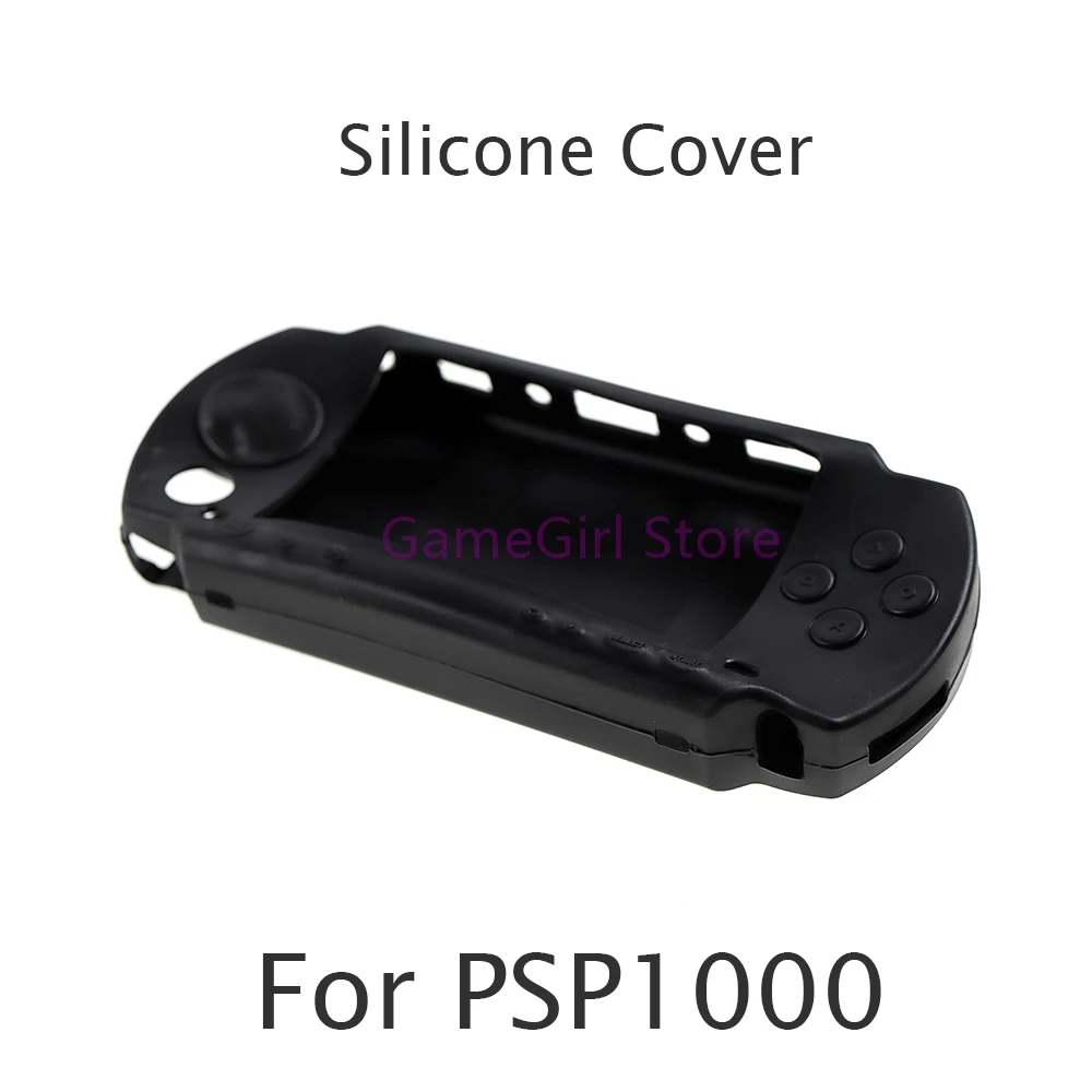 Reemplazo para PSP1000 PSP 1000, funda protectora de silicona de 6 colores, piel suave, 1 unidad