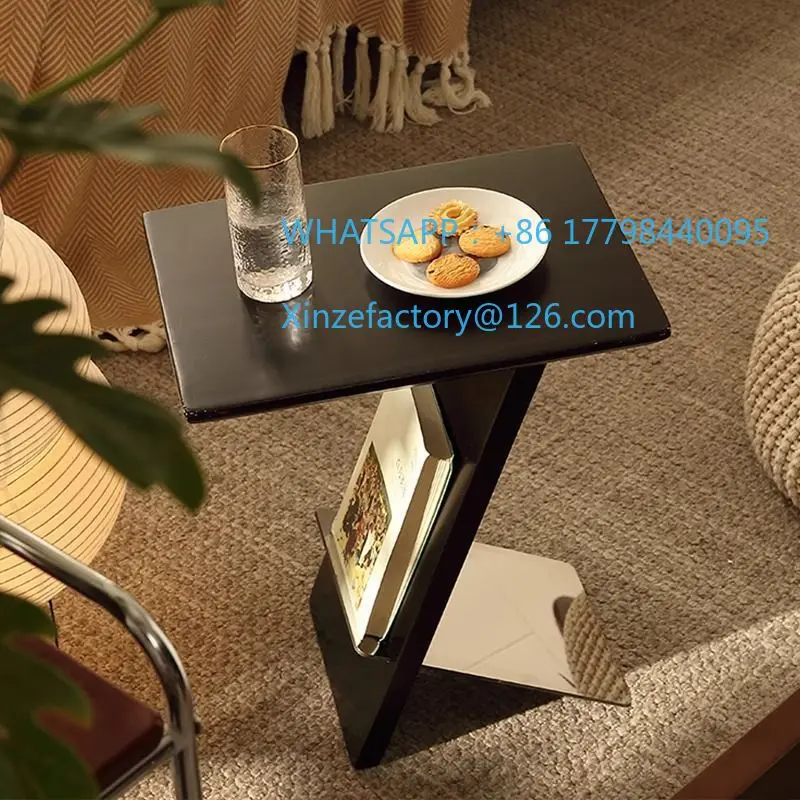 Restauração de estilo medieval sofá de madeira maciça mesa lateral armário de cabeceira pequena mesa de centro estante móvel quarto