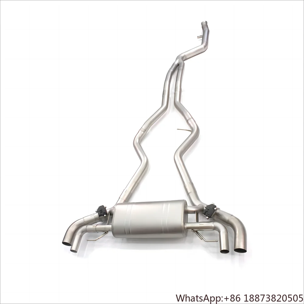 Детали автоматической производительности тюнинговой выхлопной системы для BMW B58 G20 M340/M340I 3,0T глушитель Catback с клапанами