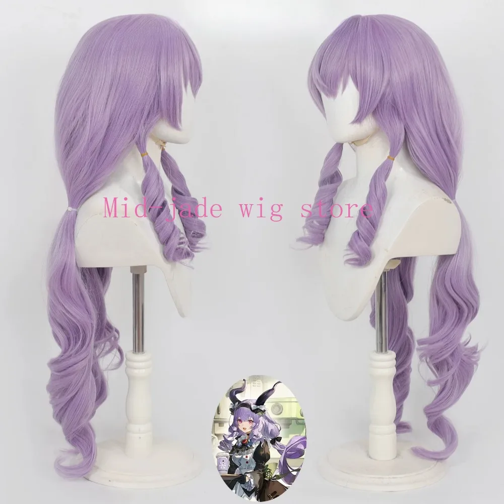 Game Tiflos Cosplay Wig Realistic Scalp Styled Hair for Valentine Gaming Convention and Studio Photo Shoot