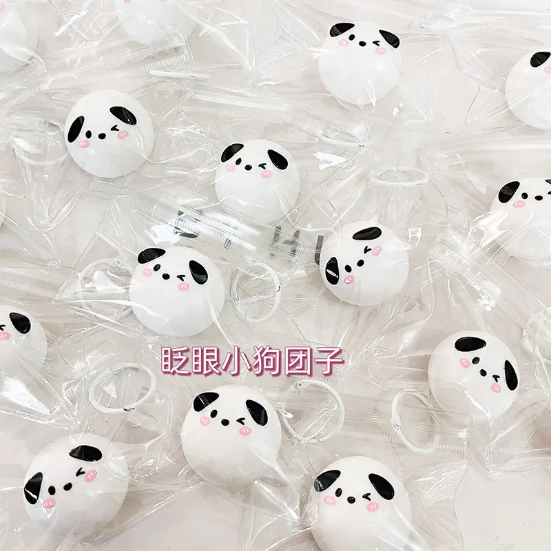 น่ารัก Mini สุนัขความเครียดบรรเทาของเล่นนุ่มตลกบีบ Soft Liquid Ball ของเล่นการ์ตูนลูกสุนัข Mochi ช้า Rebound ของเล่นสําหรับของขวัญเด็ก