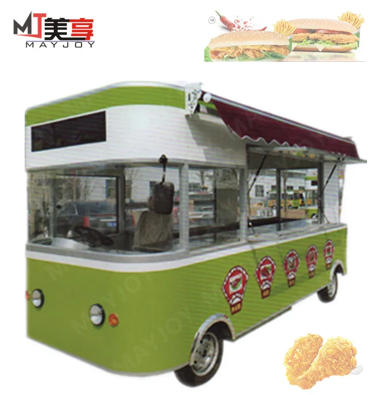 Multifunctional Fast Food Truck For Sale/street Legal Electric Car/mobile Food Vending Truck