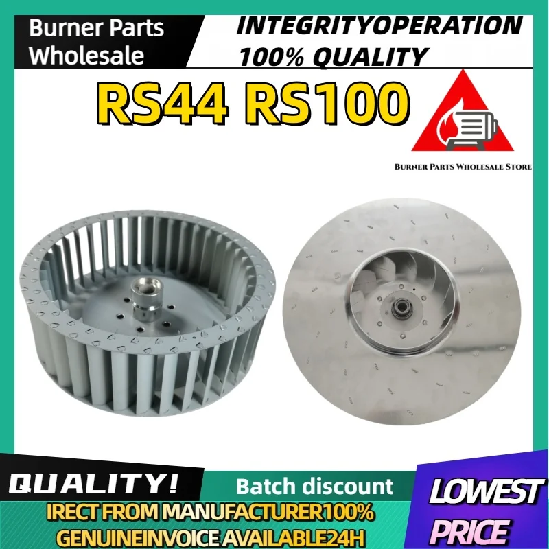 Burner Fan Wheel Impeller for FS10 FS20 RS34 RS44 RS50 RS70 RS100 RS130 RS190 Combustion Equipment