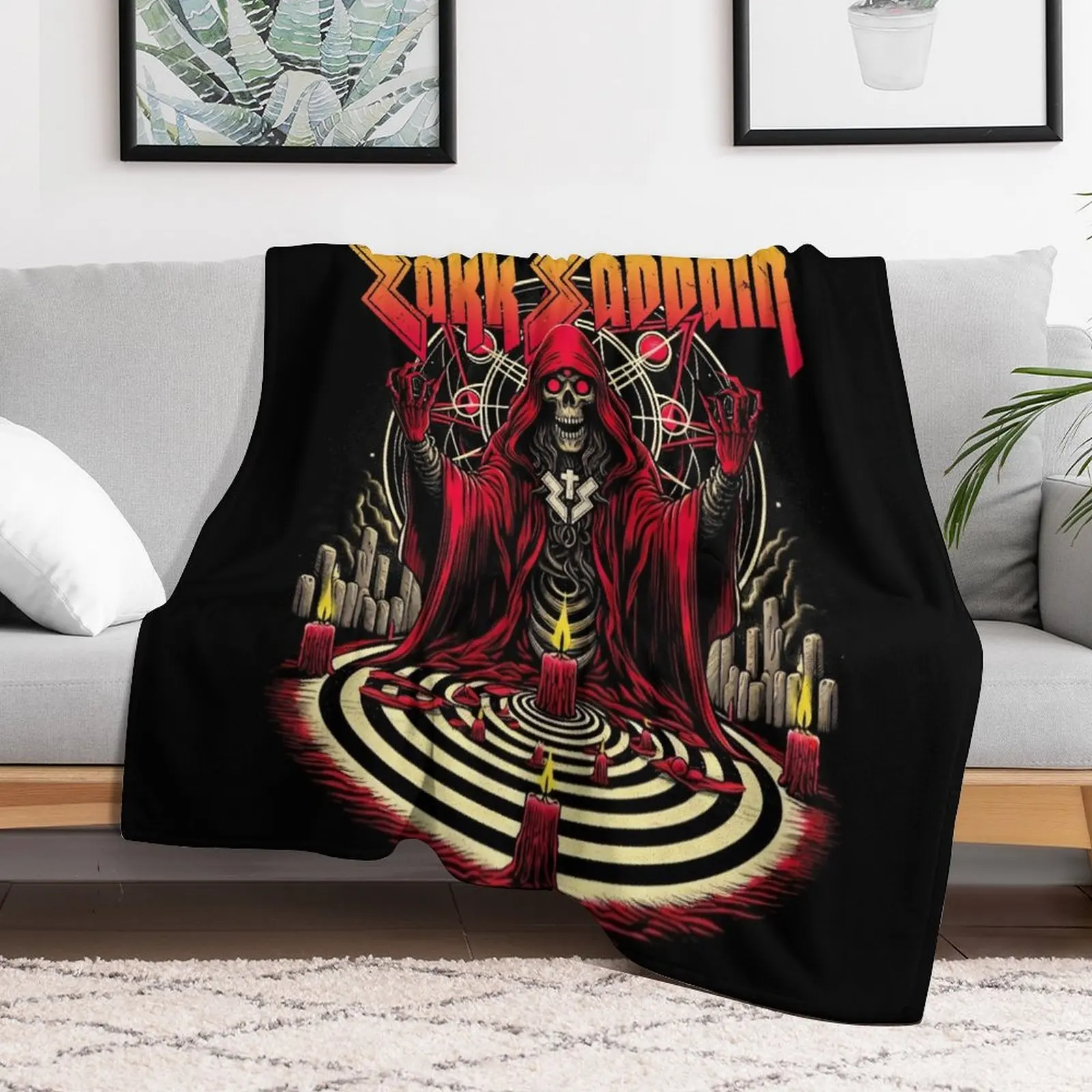 

Zakk Sabbath Into the Void Throw Blanket Softest christmas gifts Blankets