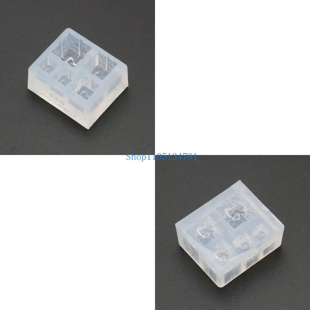 

98 км силиконовая плесень Рождественская подарочная коробка для литья формы Diy Craft Art