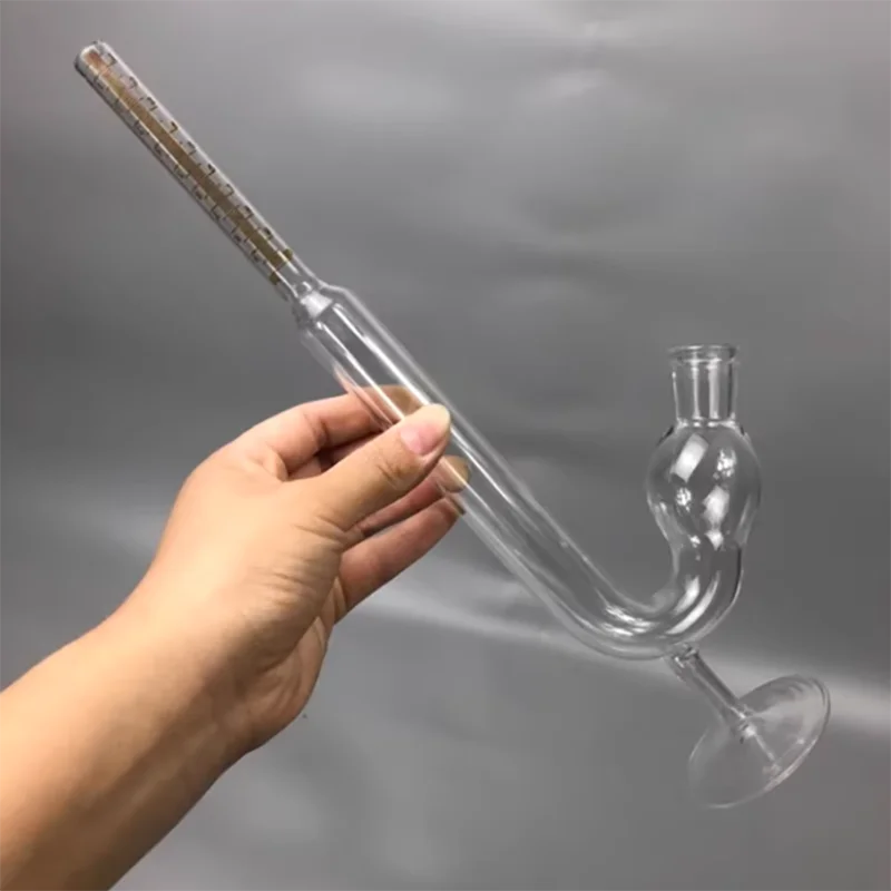 Glass fermentation tube base bird cup with precise graduation of 10ml and division of 0.1ml