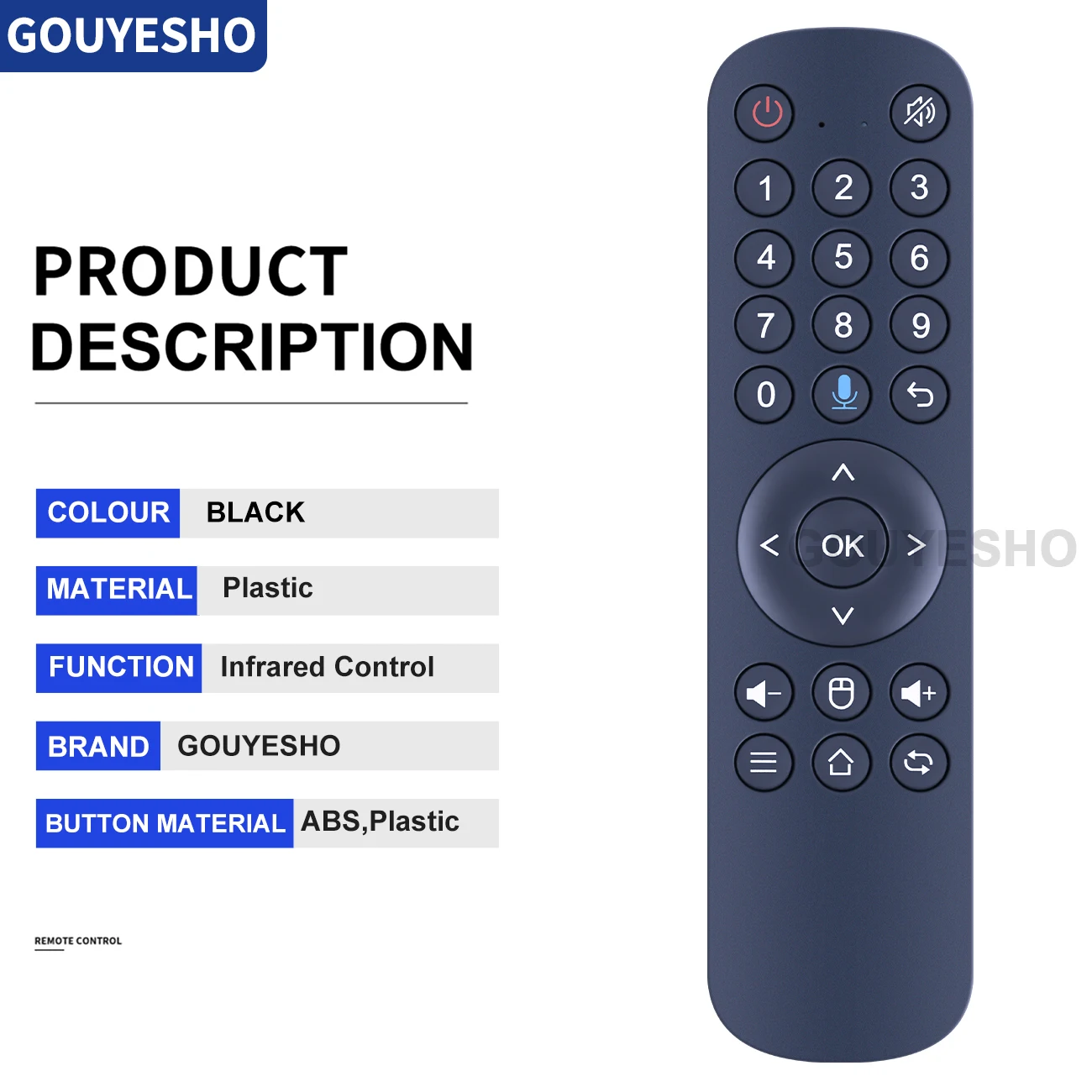 New Remote Control for FabyUSA Receptor Aparelho H-A / H.A / HA HTV 5 6 7 8 H5 H6 plus H7 H8 Brazil Box Tvbox