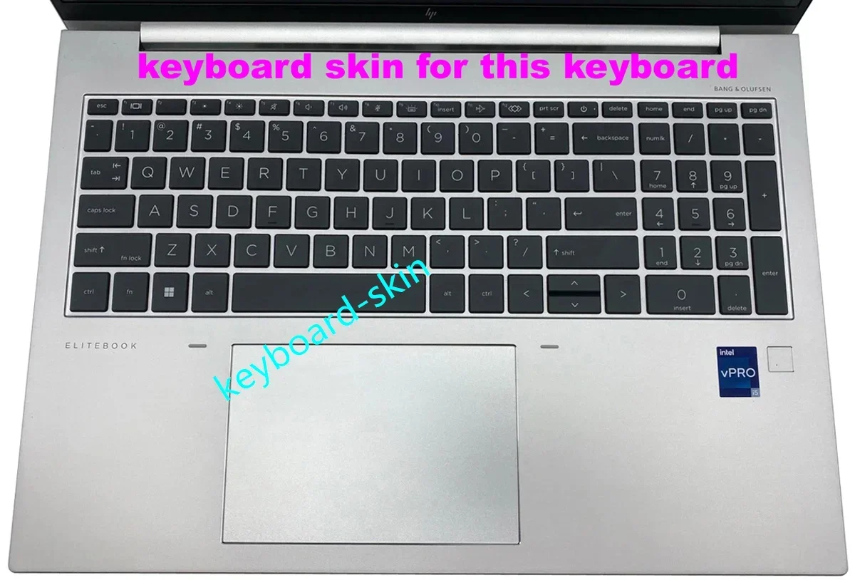 US Keyboard Skin Cover Protector for HP EliteBook 860 G9 G10 G11,865 G9 G10 G11 HSN-145C-6,ZBook Firefly 16 G9 /G10 /G11 laptop