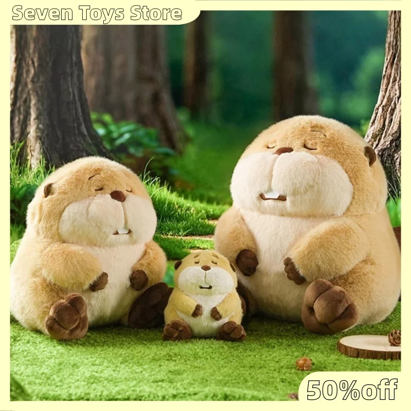 Peluche Original de Disney Beaver, Figura de Peluche Suave y Adorable, Accesorio de Película, Colgante para Bolsa, Almohada Decorativa, Regalo para Fanáticos Adultos